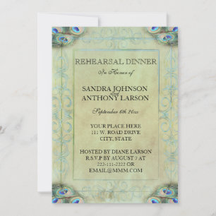 Faire-part de répétition des Mariages de paquetage