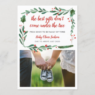 Faire-part de vacances de grossesse   Photo modern