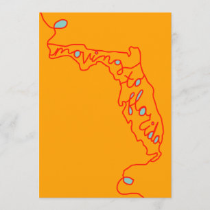 Faire-part déplacement à la Floride