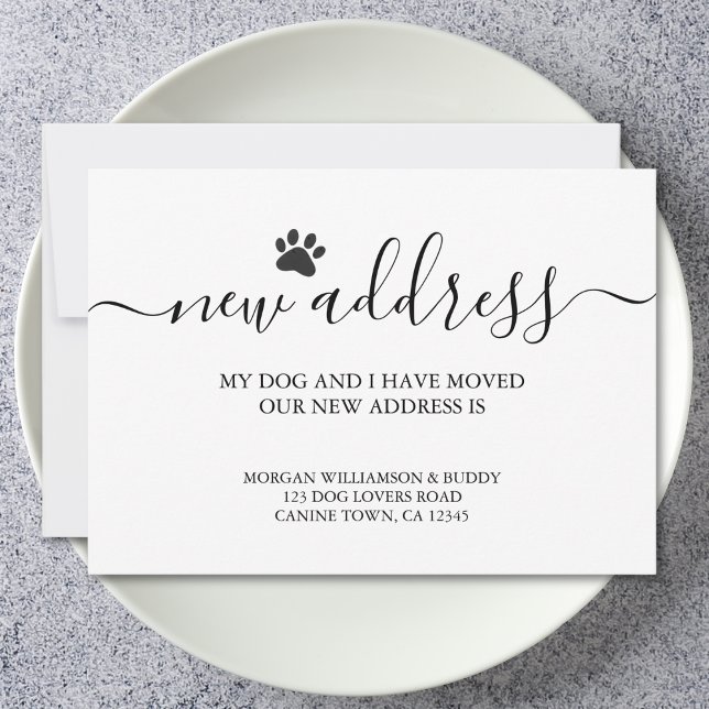 Faire-part Déplacement de chiens (Créateur téléchargé)