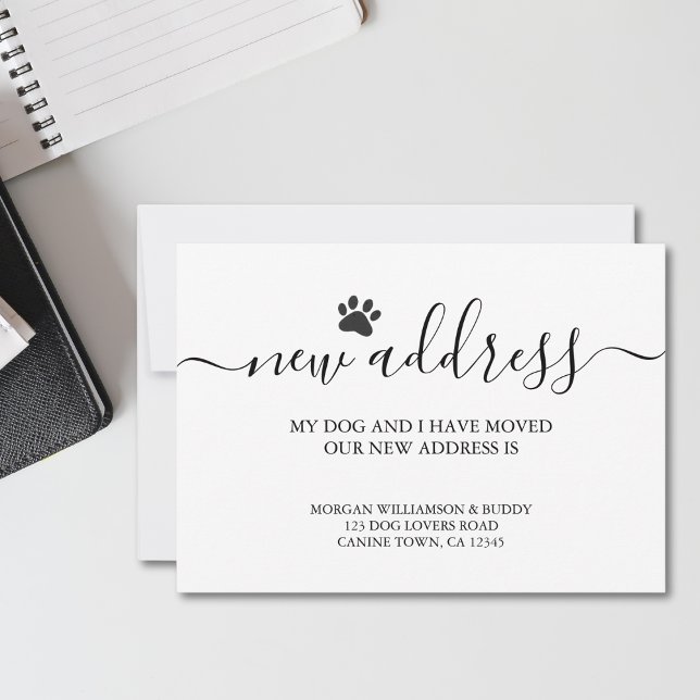 Faire-part Déplacement de chiens (Créateur téléchargé)