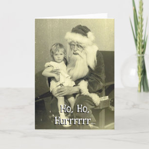 Faire-part Déplaisant Père Noël vaincu