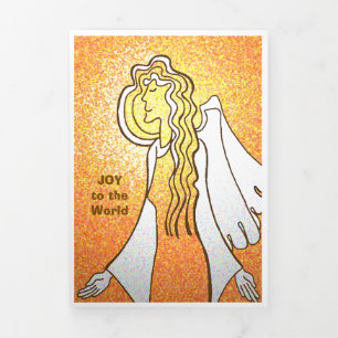 Faire-part des anges de Noël