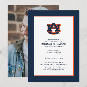 Faire-part Diplôme de l'Université d'Auburn   Auburn Tigers