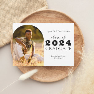 Faire-part Diplôme en une photo du lycée Arc supérieur