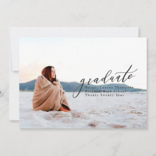 FAIRE-PART DIPLÔME MINIMAL