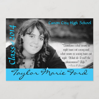 Faire-part d'obtention du diplôme