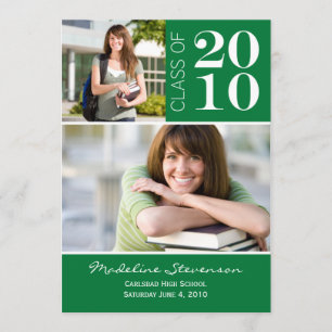 Faire-part d'obtention du diplôme