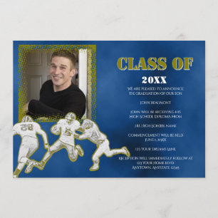 Faire-part d'obtention du diplôme du football de