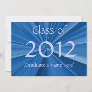 Faire-part d'obtention du diplôme en 2012