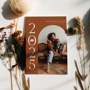 faire-part d'obtention du diplôme en Arc de terre