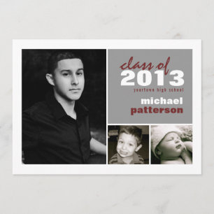 Faire-part d'obtention d'un diplôme de photographi