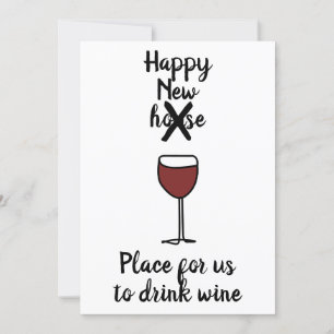 Faire-part Drôle Nouveau Vin Maison