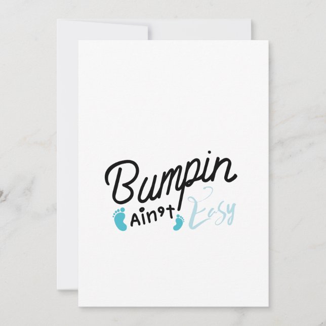 Faire-part Drôle papa d'être la maternité de grossesse attend (Devant)