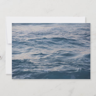 Faire-part Eau de mer de près
