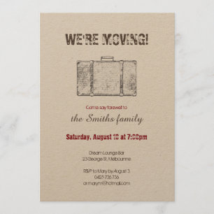 Faire-part en mouvement / Invitation de la fête d'