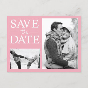 Faire-part Enregistrer la carte postale Date Photo