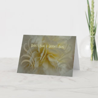 Faire-part Enregistrer la date avec la conception de la crème