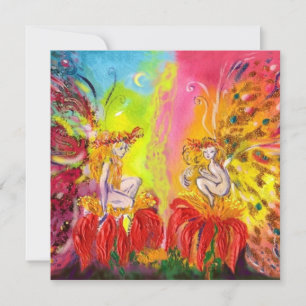 Faire-part FAIRES DU JOUR, Étincelles magiques en or