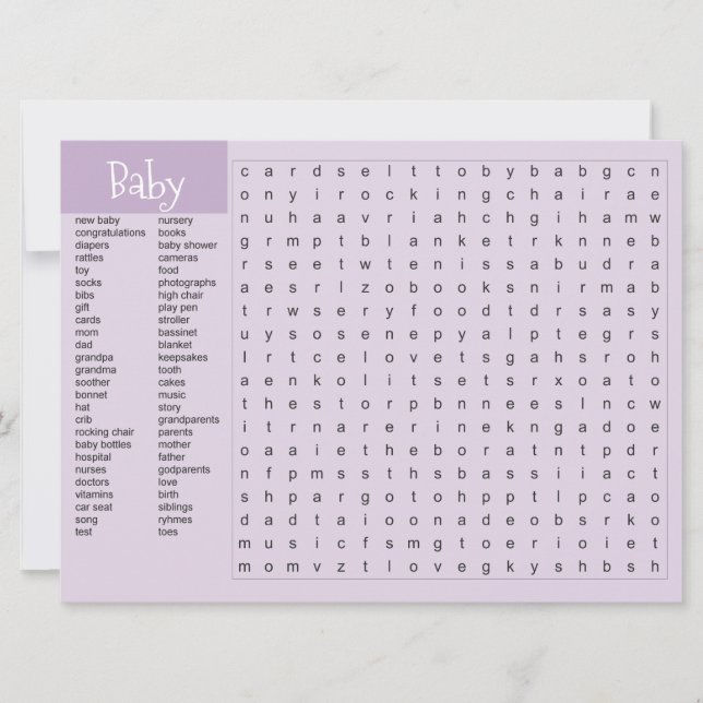 Faire-part Félicitations Nous Avons Entendu La Nouvelle (Devant)