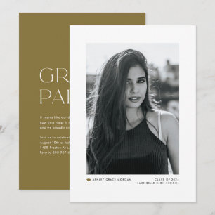 Faire-part Félicitations pour le diplômé ! Annoncez votre rem