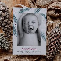 Feuilles de pin de vacances et baies Multi Photo N