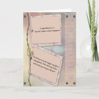 Faire-part fiançailles