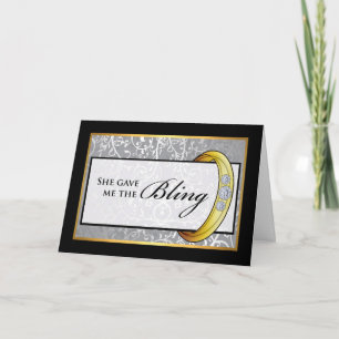 Faire-part fiançailles, Couple lesbien, Bling