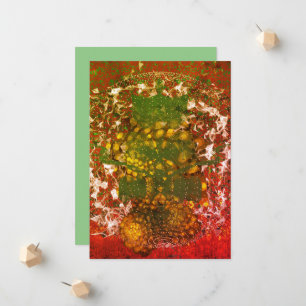 Faire-part Fractal patterns