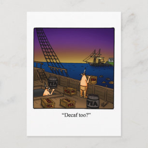 Faire-part Funny Quart de Juillet Humour Carte Postale