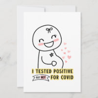 FunnyJ'ai testé une grossesse positive