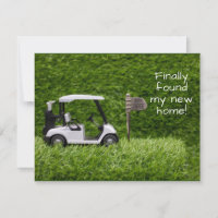 Golf enfin nous avons trouvé une nouvelle maison d