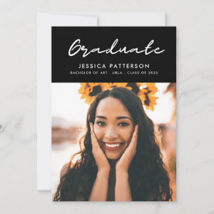 Faire-part Graffiti Script Graduate