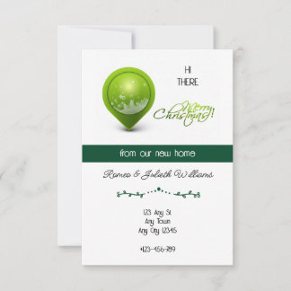 Faire-part Green Location New Home Announcement