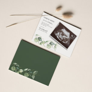 Faire-part Grossesse des Feuilles de l'Eucalyptus