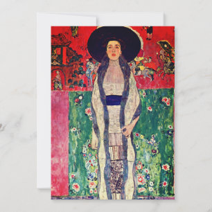 Faire-part Gustav Klimt Portrait d'Adele Bloch-Bauer II
