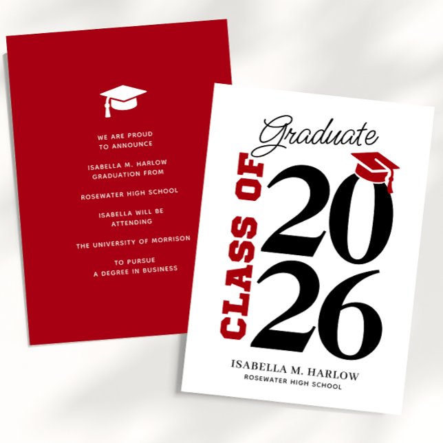 Faire-part Highschool Graduation (Créateur téléchargé)