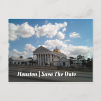 Houston| Enregistrer La Carte Postale Date Annonce