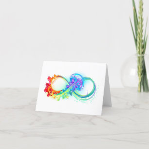 Faire-part Infinity avec Rainbow Jellyfish