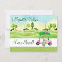 J'ai déménagé Golf Panier Greens Sun Budget Move