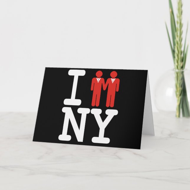 Faire-part JE ME SUIS MARIÉ DANS NY HOMMES -.png (Devant)