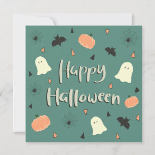 Faire-part Joli Halloween Éffrayant