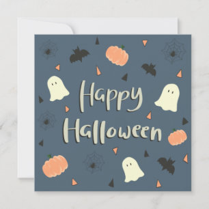 Faire-part Jolie et Éffrayante Halloween