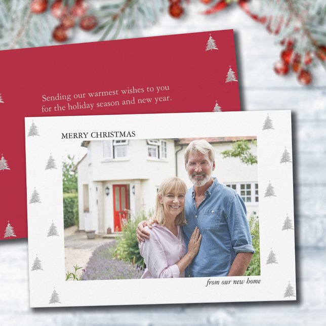 Faire-part Joyeux Noël de New Home Simple Photo Moving (Créateur téléchargé)