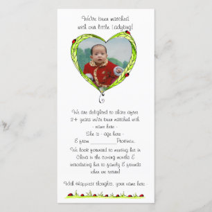 Faire-part Juste été announcment assorti