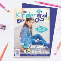 Kinder Grad Fun Kindergarten Photo Magazine Couver