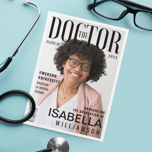 Faire-part Le magazine de photos doctorales branché