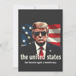 Faire-part Les Etats-Unis sont à nouveau devenus une méritocr