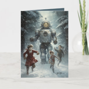 Faire-part Les robots arrivent