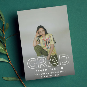 Faire-part LIGNE MOINDRE   Photo contemporaine 2023